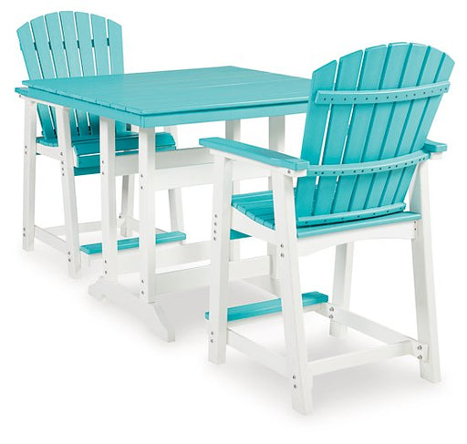 Eisely Outdoor Dining Set - World Furniture Gallery (Newark, CA)