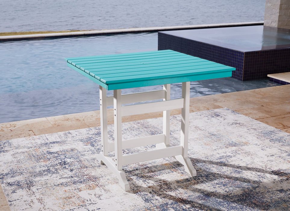 Eisely Outdoor Counter Height Dining Table - World Furniture Gallery (Newark, CA)