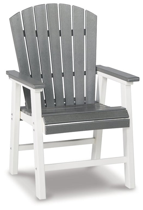 Transville Outdoor Dining Arm Chair (Set of 2) - World Furniture Gallery (Newark, CA)