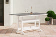 Transville Outdoor Counter Height Dining Table - World Furniture Gallery (Newark, CA)