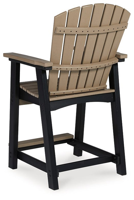 Fairen Trail Outdoor Counter Height Bar Stool (Set of 2) - World Furniture Gallery (Newark, CA)