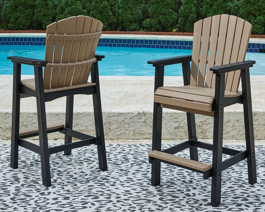 Fairen Trail Barstool (Set of 2) - World Furniture Gallery (Newark, CA)