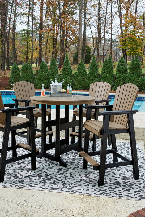 Fairen Trail Outdoor Dining Set - World Furniture Gallery (Newark, CA)