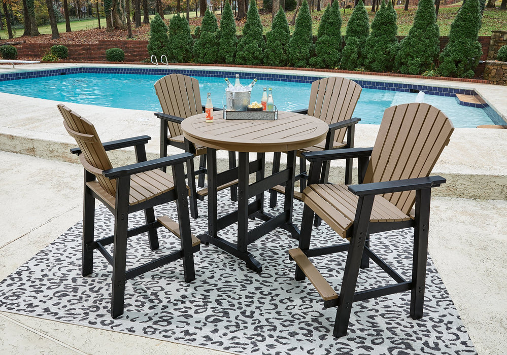 Fairen Trail Outdoor Dining Set - World Furniture Gallery (Newark, CA)