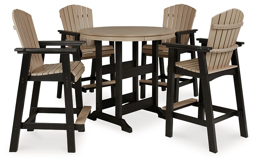 Fairen Trail Outdoor Dining Set - World Furniture Gallery (Newark, CA)