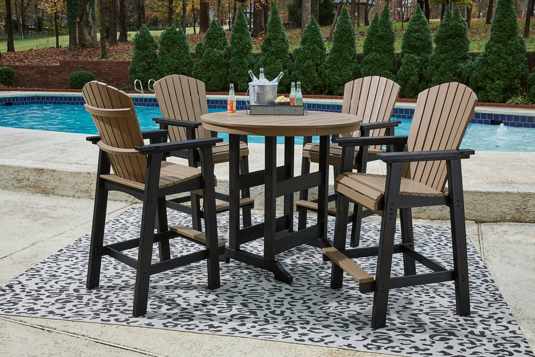 Fairen Trail Outdoor Dining Set - World Furniture Gallery (Newark, CA)