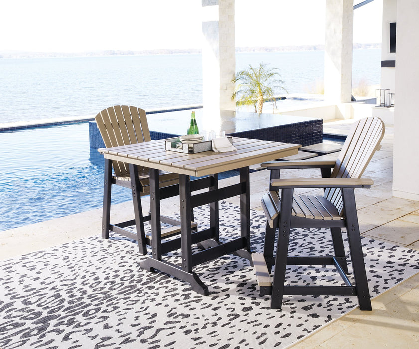 Fairen Trail Outdoor Dining Set - World Furniture Gallery (Newark, CA)