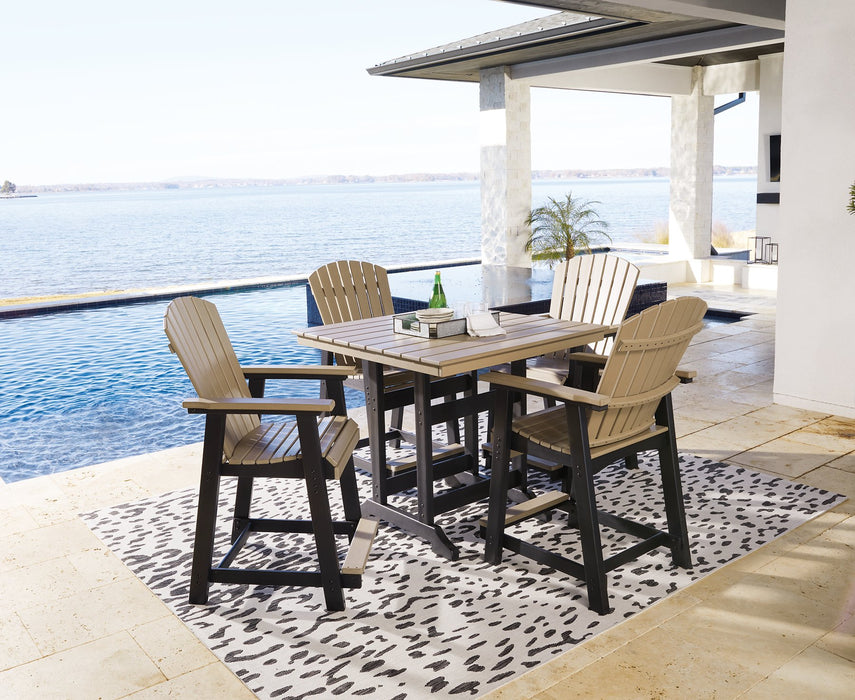 Fairen Trail Outdoor Dining Set - World Furniture Gallery (Newark, CA)