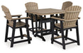 Fairen Trail Outdoor Dining Set - World Furniture Gallery (Newark, CA)