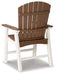 Genesis Bay Outdoor Dining Arm Chair (Set of 2) - World Furniture Gallery (Newark, CA)