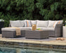 Cherry Point 4-piece Outdoor Sectional Set - World Furniture Gallery (Newark, CA)