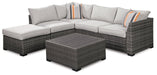 Cherry Point 4-piece Outdoor Sectional Set - World Furniture Gallery (Newark, CA)