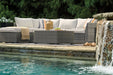 Cherry Point 4-piece Outdoor Sectional Set - World Furniture Gallery (Newark, CA)