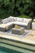 Cherry Point 4-piece Outdoor Sectional Set - World Furniture Gallery (Newark, CA)