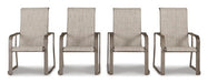 Beach Front Sling Arm Chair (Set of 4) - World Furniture Gallery (Newark, CA)