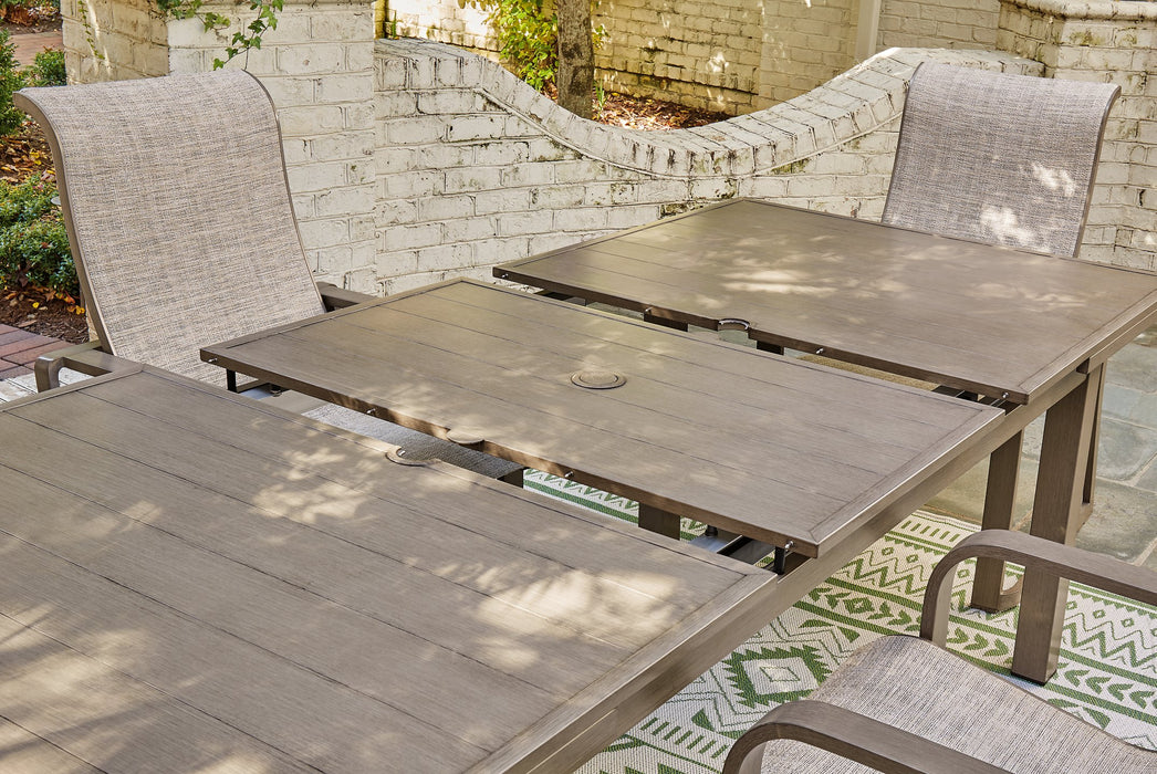 Beach Front Outdoor Dining Set - World Furniture Gallery (Newark, CA)