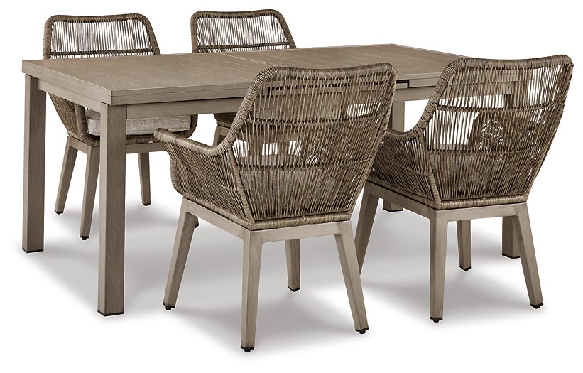 Beach Front Outdoor Set - World Furniture Gallery (Newark, CA)