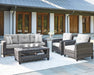 Cloverbrooke 4-Piece Outdoor Conversation Set - World Furniture Gallery (Newark, CA)