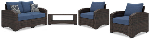 Windglow Outdoor Set - World Furniture Gallery (Newark, CA)