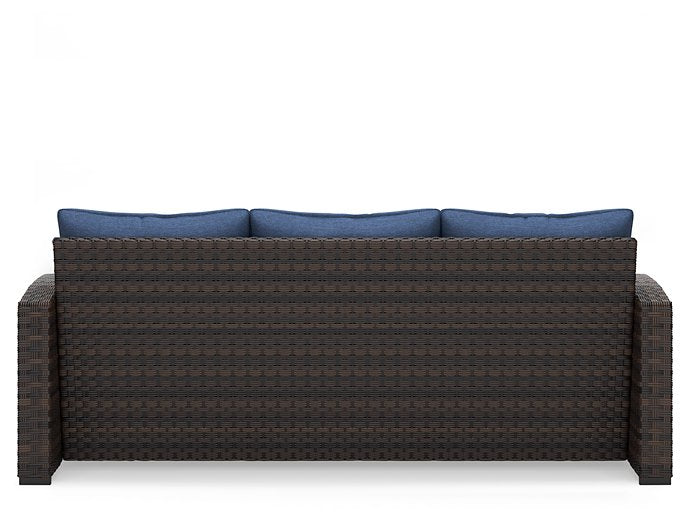 Windglow Outdoor Sofa with Cushion - World Furniture Gallery (Newark, CA)