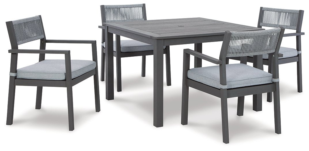 Eden Town Outdoor Dining Set - World Furniture Gallery (Newark, CA)