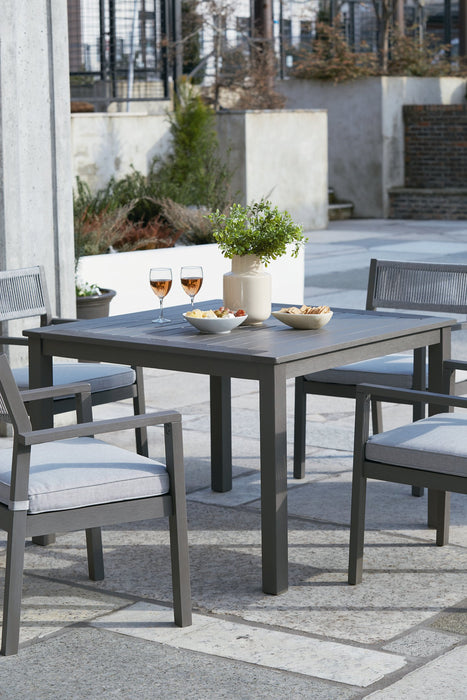 Eden Town Outdoor Dining Set - World Furniture Gallery (Newark, CA)