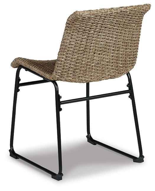 Amaris Outdoor Dining Chair (Set of 2) - World Furniture Gallery (Newark, CA)