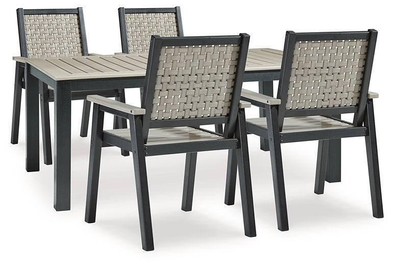 Mount Valley Outdoor Dining Set - World Furniture Gallery (Newark, CA)