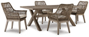 Beach Front Outdoor Dining Set - World Furniture Gallery (Newark, CA)