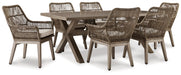 Beach Front Outdoor Dining Set - World Furniture Gallery (Newark, CA)