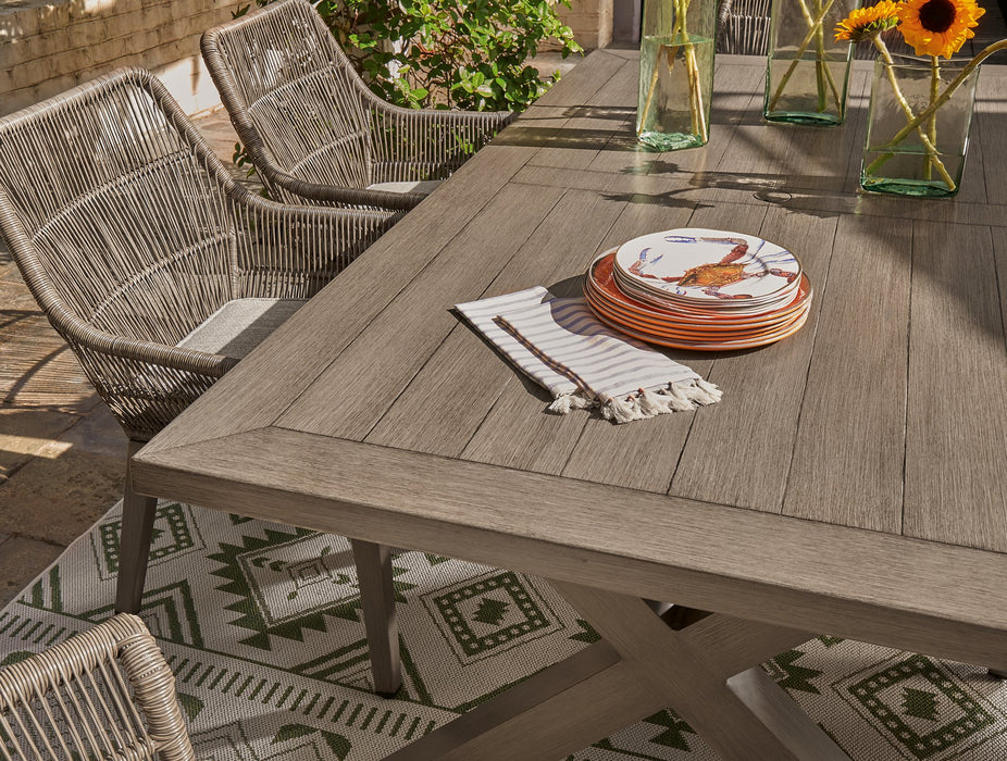 Beach Front Outdoor Dining Table - World Furniture Gallery (Newark, CA)