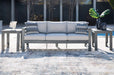 Amora Outdoor Sofa with Cushion - World Furniture Gallery (Newark, CA)