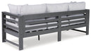 Amora Outdoor Sofa with Cushion - World Furniture Gallery (Newark, CA)