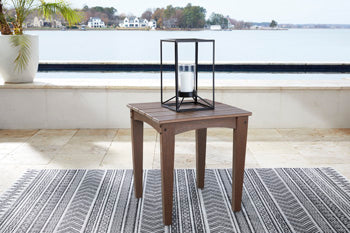 Emmeline Outdoor End Table - World Furniture Gallery (Newark, CA)