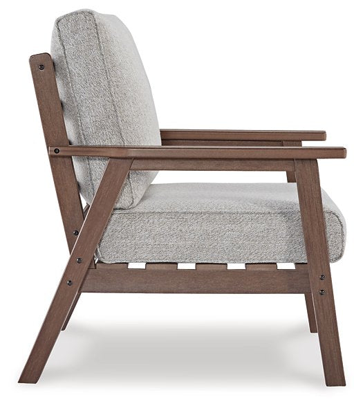 Emmeline Outdoor Lounge Chair with Cushion (Set of 2) - World Furniture Gallery (Newark, CA)