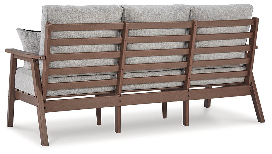 Emmeline Outdoor Sofa with Cushion - World Furniture Gallery (Newark, CA)