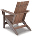 Emmeline 2 Adirondack Chairs with Tete-A-Tete Table Connector - World Furniture Gallery (Newark, CA)