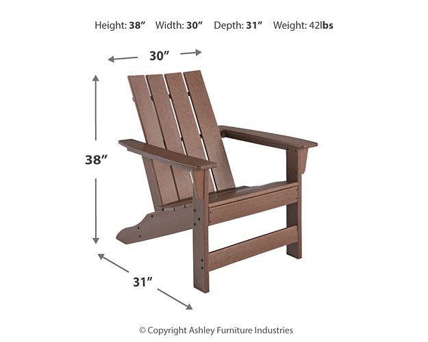 Emmeline Adirondack Chair - World Furniture Gallery (Newark, CA)