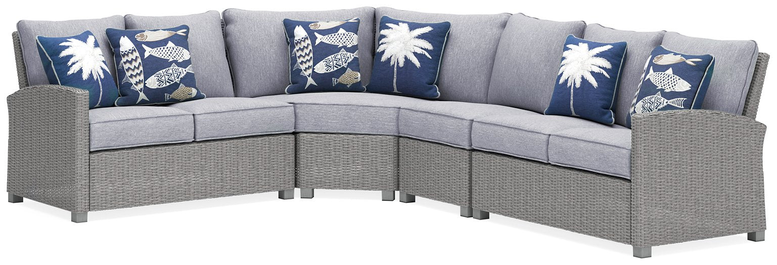 Naples Beach Outdoor Sectional - World Furniture Gallery (Newark, CA)