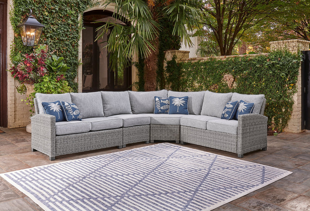 Naples Beach Outdoor Sectional - World Furniture Gallery (Newark, CA)