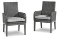 Elite Park Arm Chair with Cushion (Set of 2) - World Furniture Gallery (Newark, CA)