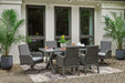 Elite Park Outdoor Dining Set - World Furniture Gallery (Newark, CA)