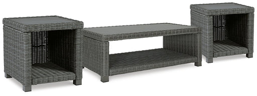 Elite Park Outdoor Occasional Table Set - World Furniture Gallery (Newark, CA)