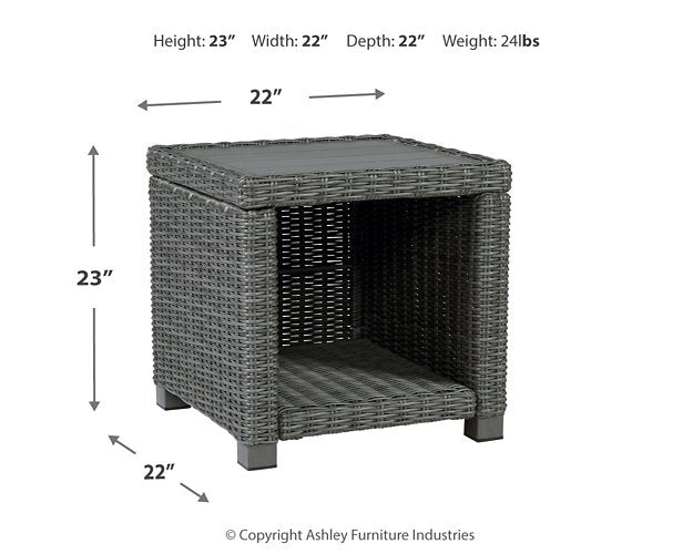 Elite Park Outdoor End Table - World Furniture Gallery (Newark, CA)