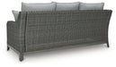 Elite Park Outdoor Sofa with Cushion - World Furniture Gallery (Newark, CA)