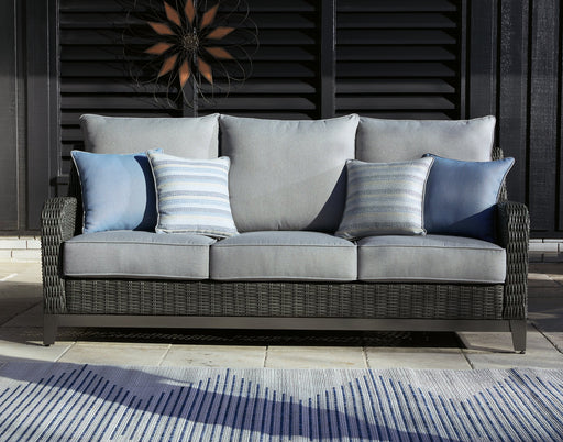 Elite Park Outdoor Sofa with Cushion - World Furniture Gallery (Newark, CA)