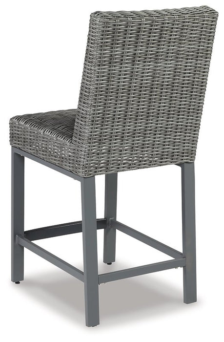 Palazzo Outdoor Barstool (Set of 2) - World Furniture Gallery (Newark, CA)