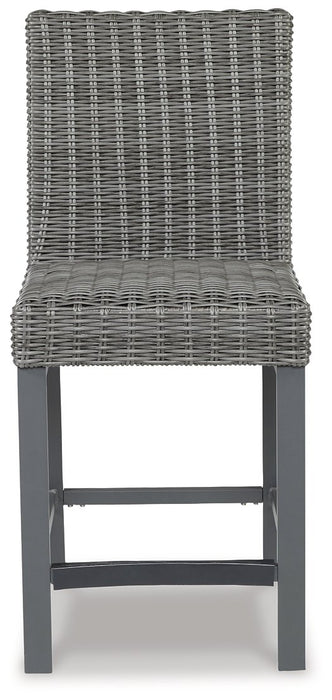 Palazzo Outdoor Barstool (Set of 2) - World Furniture Gallery (Newark, CA)