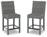 Palazzo Outdoor Barstool (Set of 2) - World Furniture Gallery (Newark, CA)