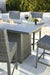 Palazzo Outdoor Counter Height Dining Table with 4 Barstools - World Furniture Gallery (Newark, CA)